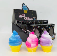 Load image into Gallery viewer, Blue Ice cream cone squishy