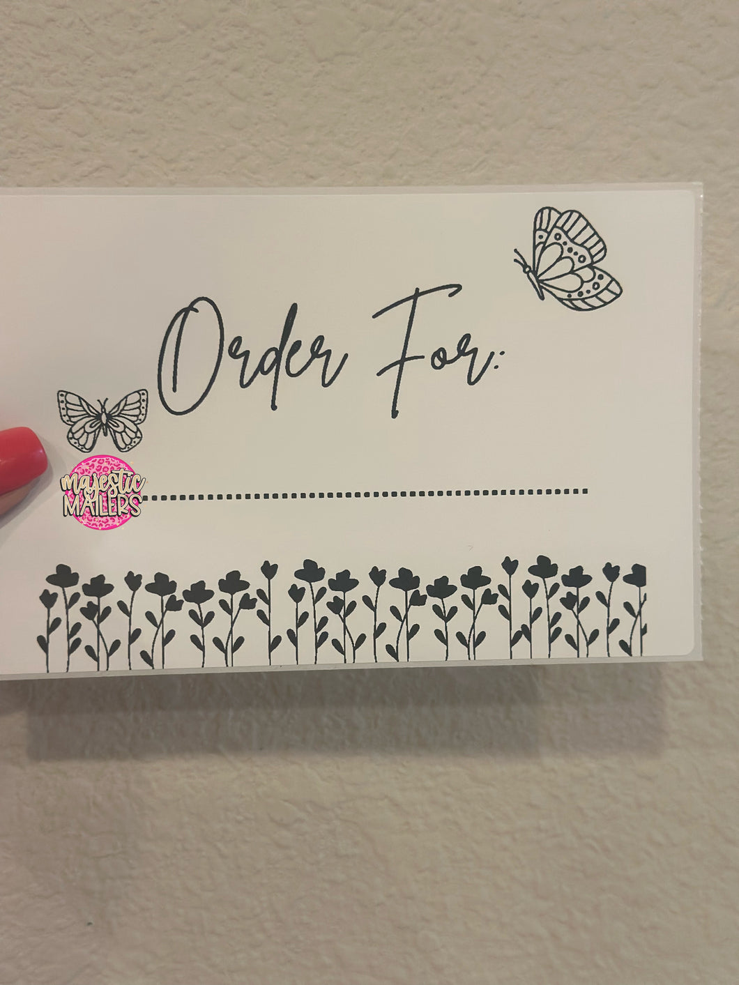 4x6 Packaging stickers set of 100