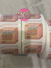 Load image into Gallery viewer, 1.5” Exclusive designed waterproof Packaging stickers qty 100
