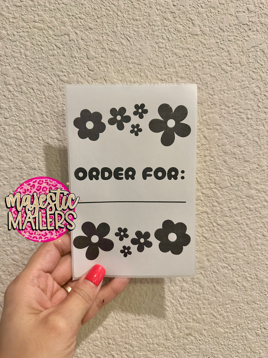 4x6 Packaging stickers set of 100