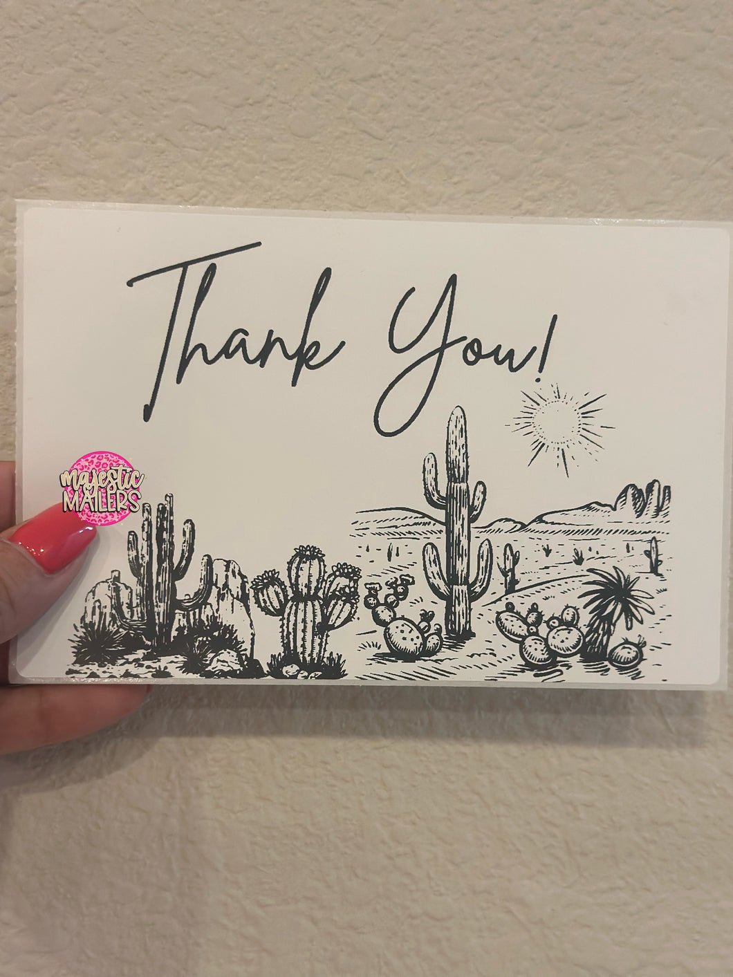 4x6 Packaging stickers set of 100