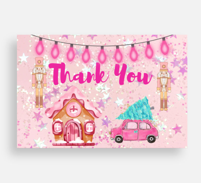 4x6 Package insert thank you cards Qty 100