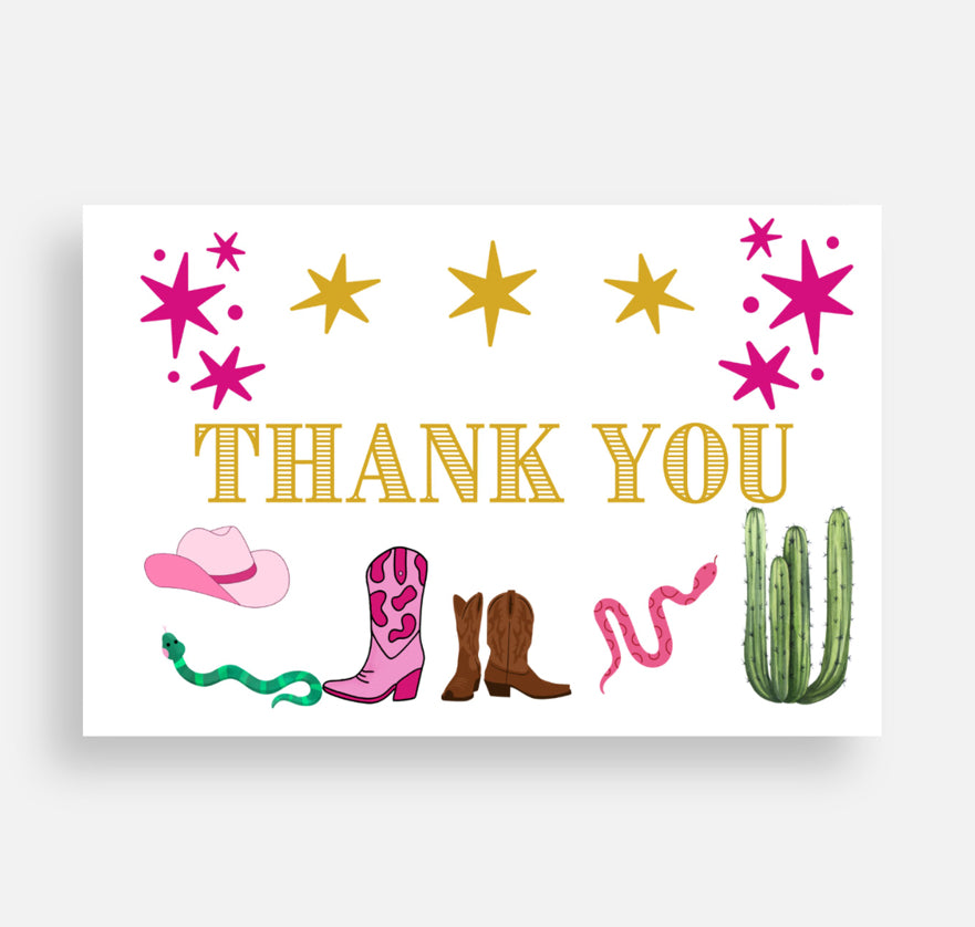 4x6 Package insert thank you cards Qty 100