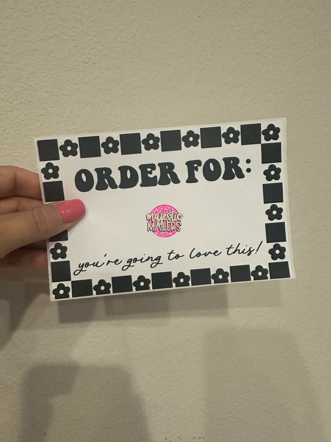 4x6 Packaging stickers set of 100