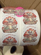 Load image into Gallery viewer, 1.5” Exclusive designed waterproof Packaging stickers qty 100
