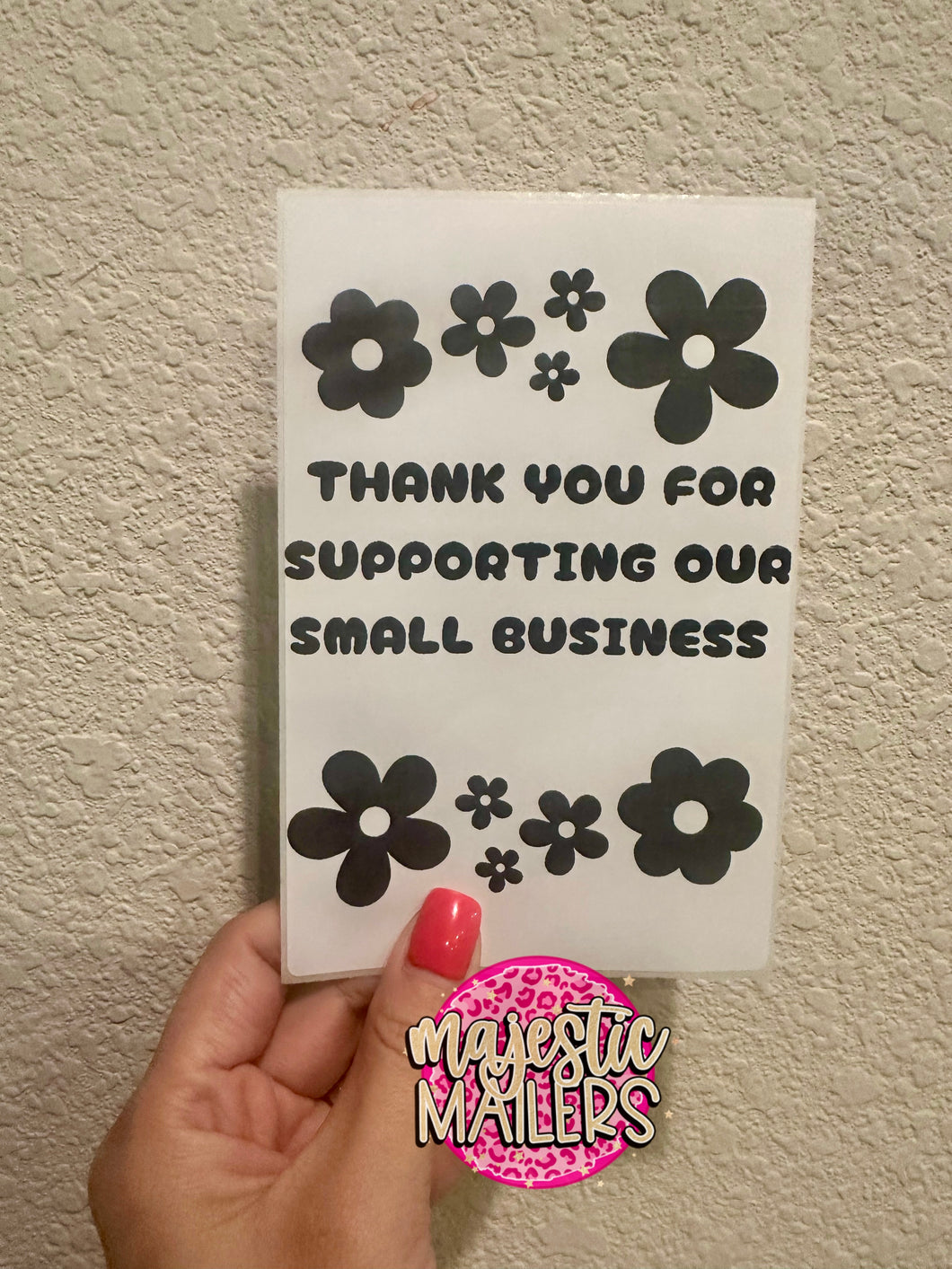 4x6 Packaging stickers set of 100