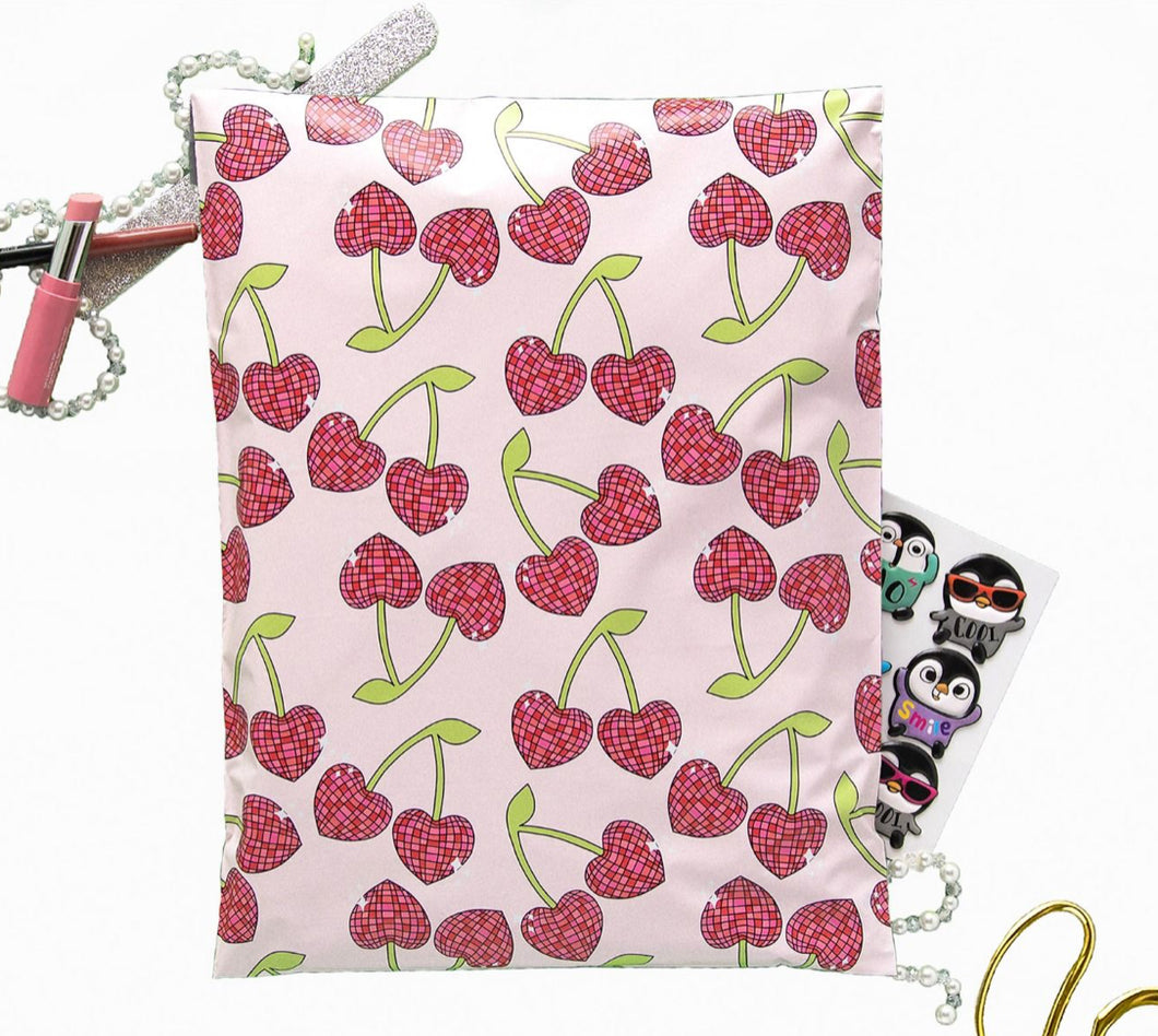 10x13 Cherry Poly Mailers qty 25