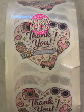 Load image into Gallery viewer, 1.5” Exclusive designed waterproof Packaging stickers qty 100
