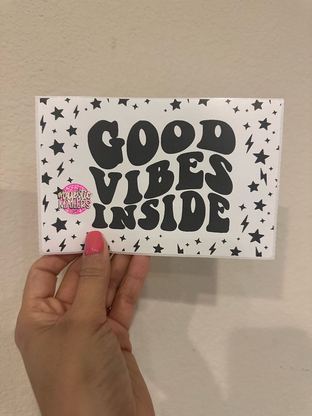 4x6 Packaging stickers set of 100