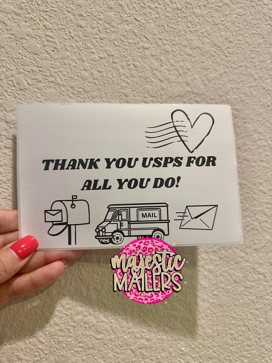 4x6 Packaging stickers set of 100