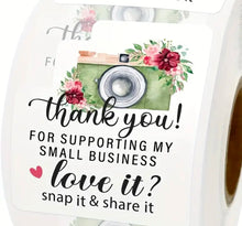 Load image into Gallery viewer, Packaging stickers qty 100
