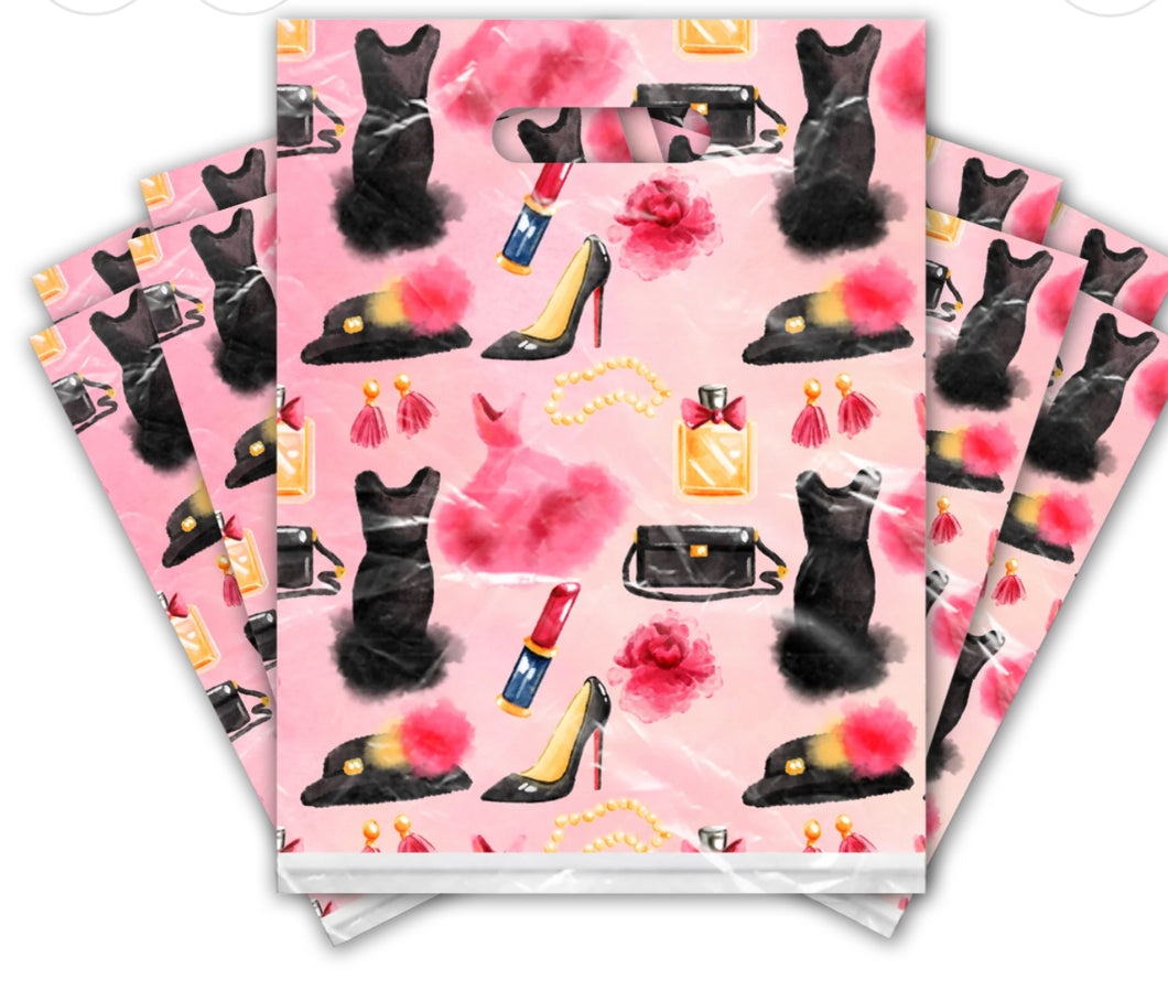 9x12 plastic merchandise bags qty 100