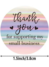 Load image into Gallery viewer, Packaging stickers qty 100
