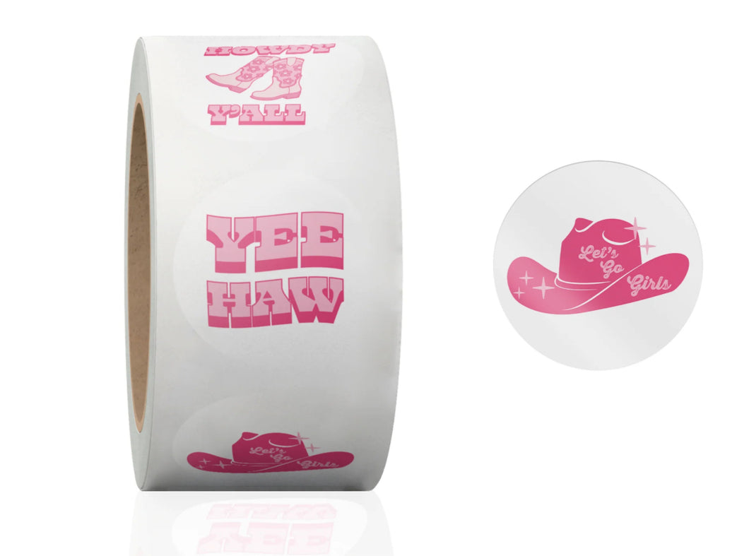 1.5” Packaging stickers qty 100