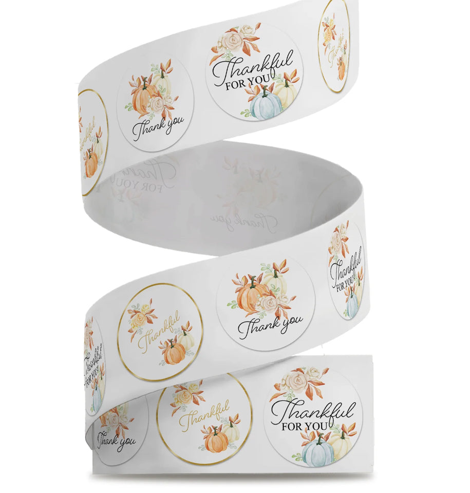 1.5” Packaging stickers qty 100