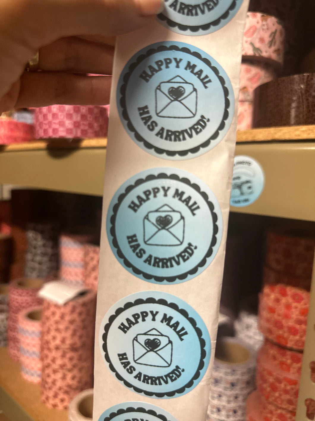 2” Packaging stickers qty 100