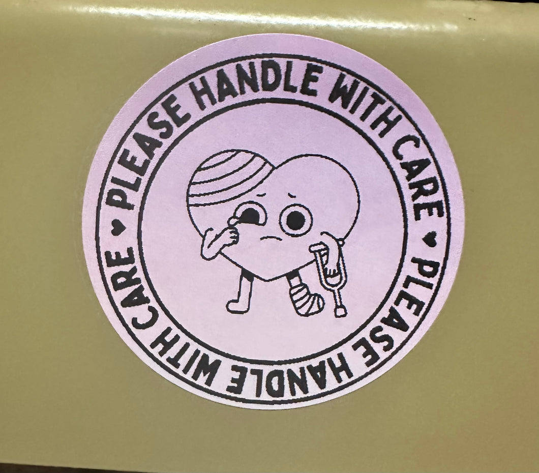 2” Packaging stickers qty 100