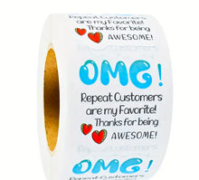 Load image into Gallery viewer, Packaging stickers qty 100
