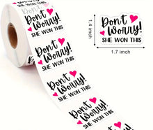 Load image into Gallery viewer, Packaging stickers qty 100
