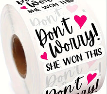 Load image into Gallery viewer, Packaging stickers qty 100
