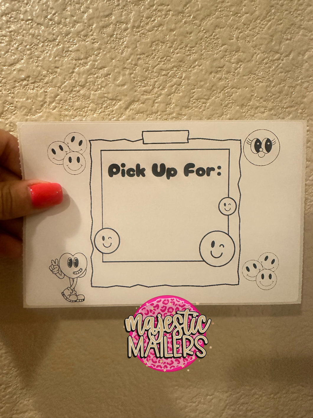 3x3 packaging stickers set of 100