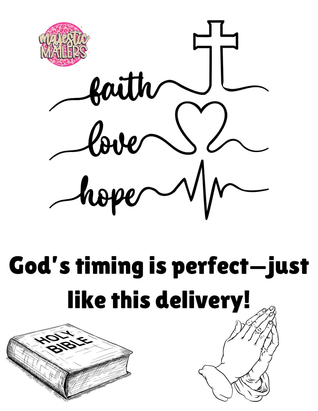 3x3 packaging stickers set of 100