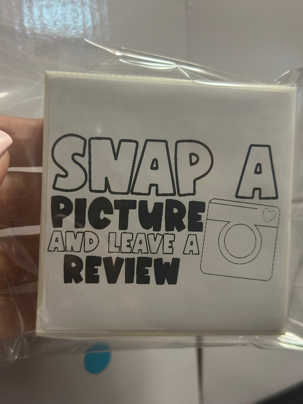 3x3 packaging stickers set of 100