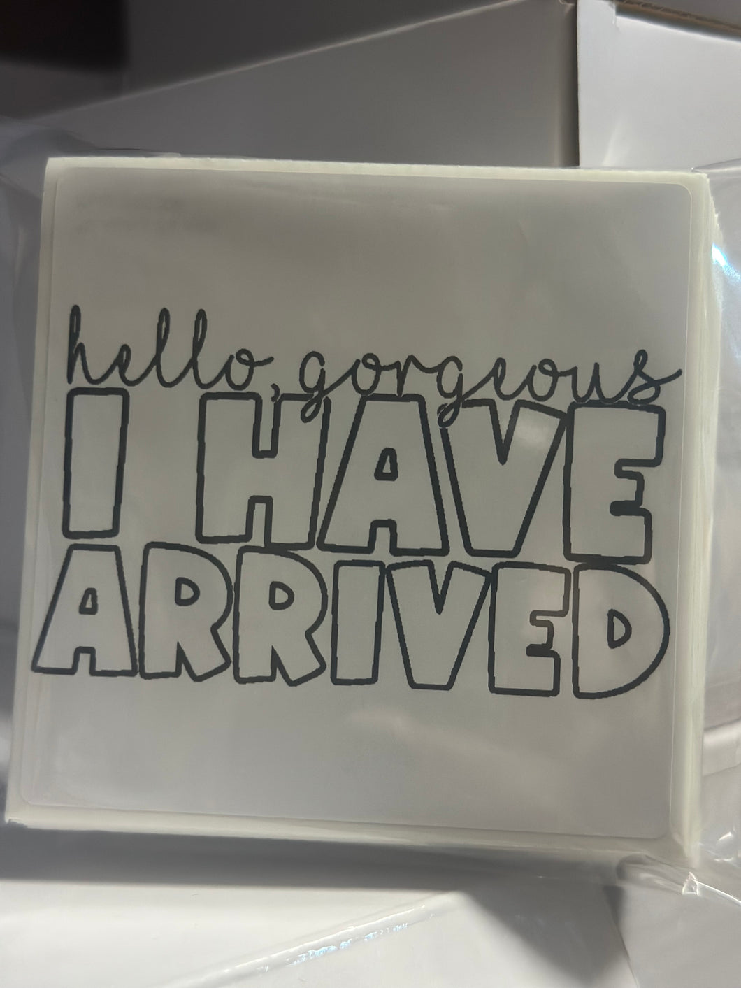 3x3 packaging stickers set of 100