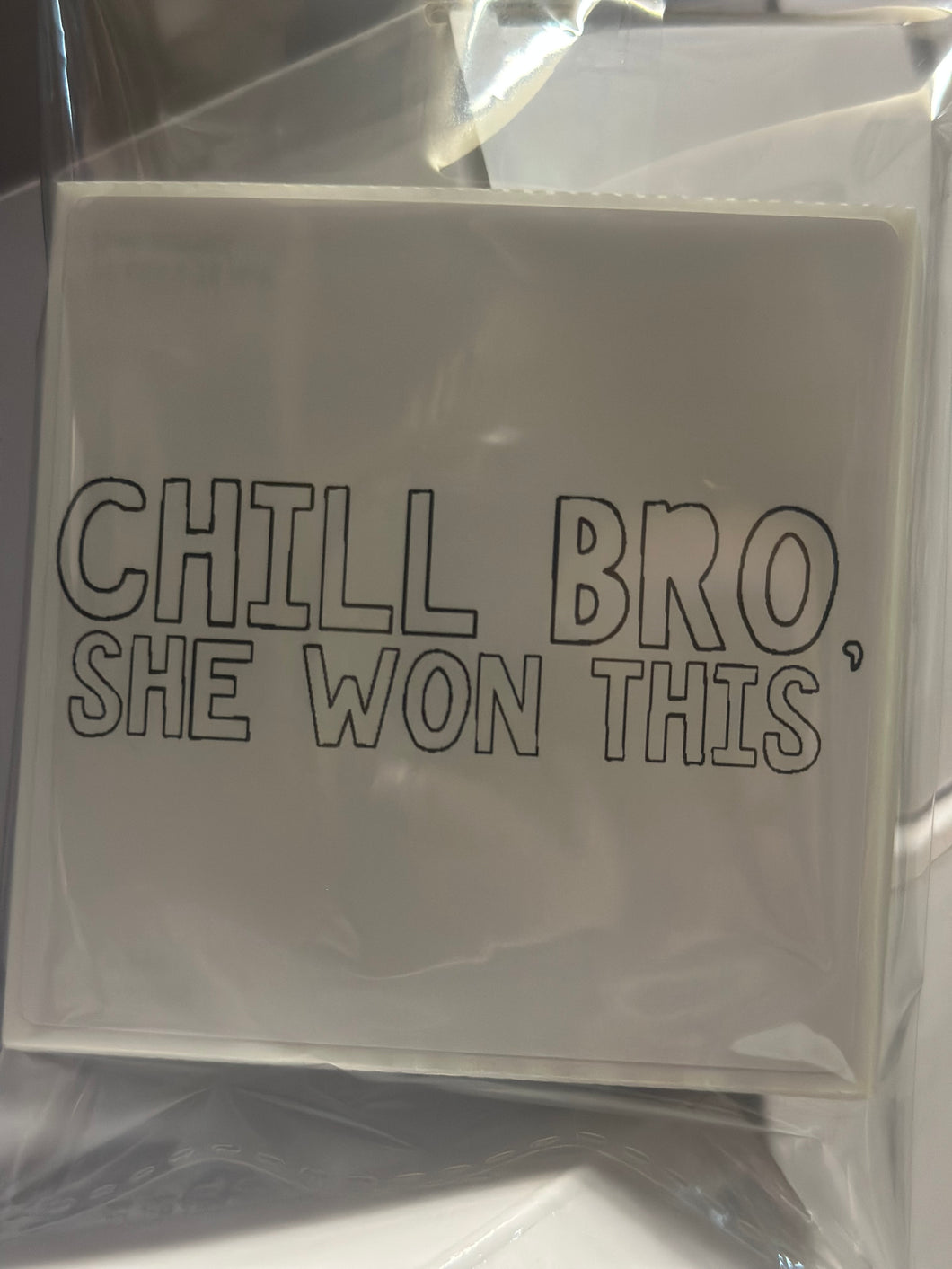 3x3 packaging stickers set of 100