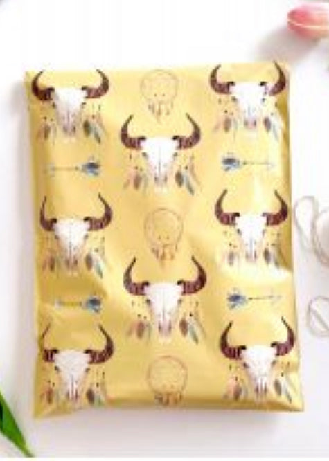 10x13 Boho Bull horn qty 50