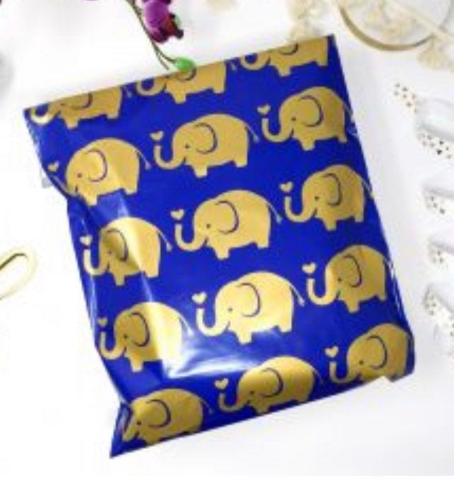 6x9 elephant poly mailers set of 100