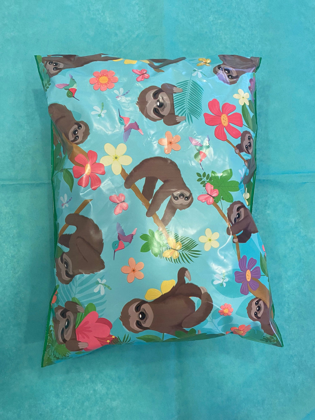 10x13 sloth poly mailers set of 100